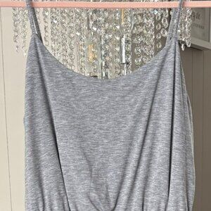 NWT Old Navy grey pockets Midi Dress L